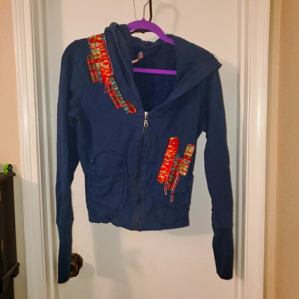 Free People Ribbon Hoodie - Rose Tyler